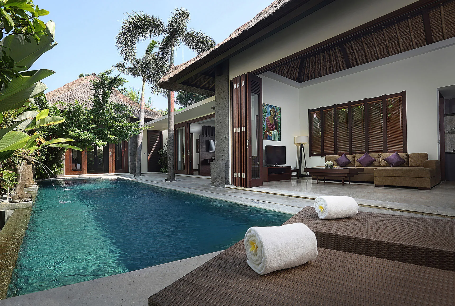 Luxury Private Pool Villa in Sanur Bali – Ideal for Families & Honeymooners